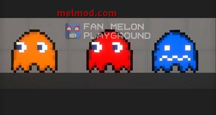 Pack on the fan game The Joy Of Creation for Melon Playground