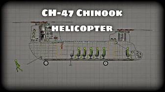 CH 47 CHINOOK helicopter for melon playground mods