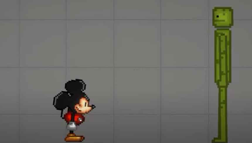 Mickey mouse for melon playground mods