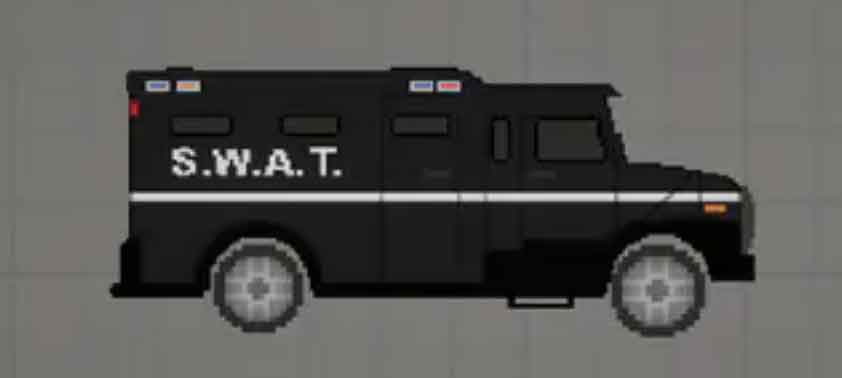 Special police van for melon playground mods