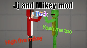 JJ and Mikey for melon playground mods