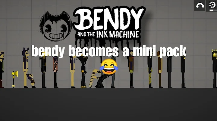 bendy for melon playground mods