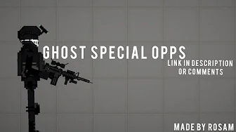 ghost special ops for melon playground mods