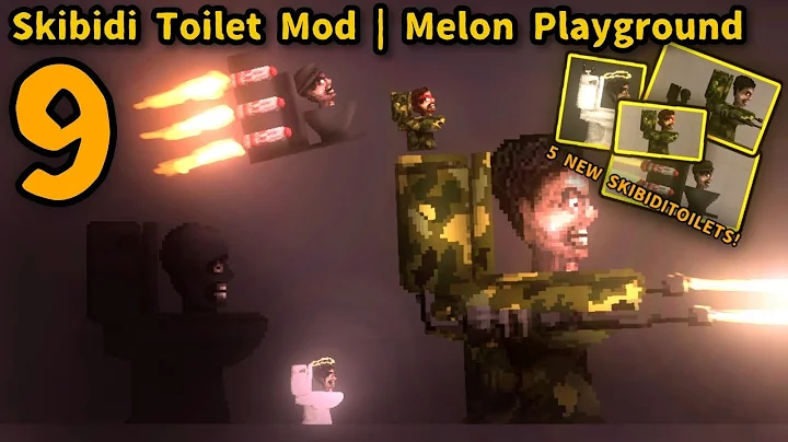 Camo Skibidi Toilets for melon playground mods