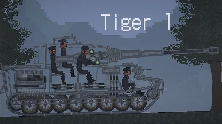 TIGER tank for melon playground mods