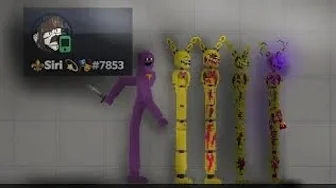 William Afton Pack for melon playground mods