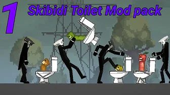 Skibidi Toilet Mod v3 Part 1 for melon playground mods
