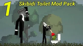 Skibidi Toilet pack Part 1 for melon playground mods