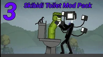 Skibidi Toilet pack Part 3 for melon playground mods