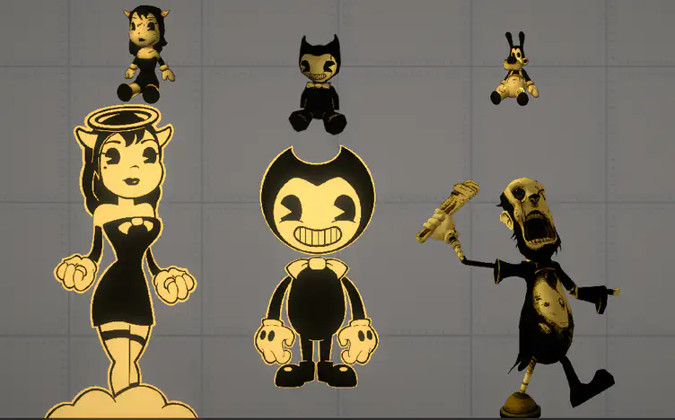 Bendy and the Ink Machine for melon playground mods