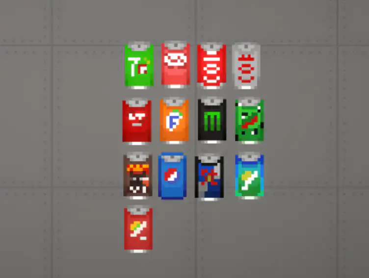 Carbonated Drinks for melon playground mods