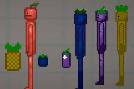 Eggplant Pineapple Blueberry for melon playground mods