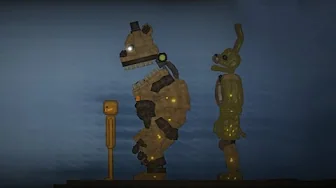 Fredbear And Springbonnie Sing A Birthday Song for melon playground mods