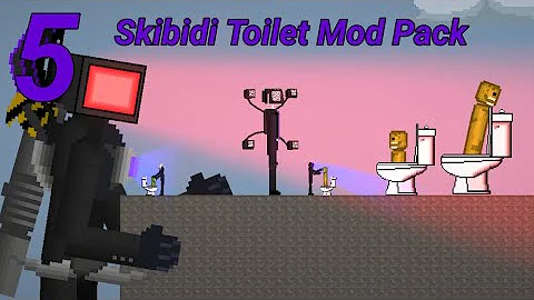Skibidi Toilet v4 Part 5 for melon playground mods
