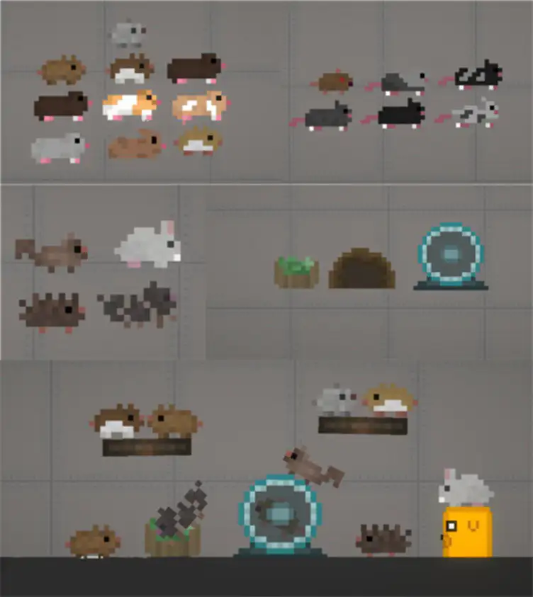 Small Animals for melon playground mods