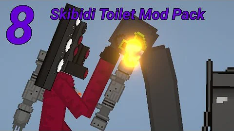 Skibidi Toilet v5 Part 8 for melon playground mods