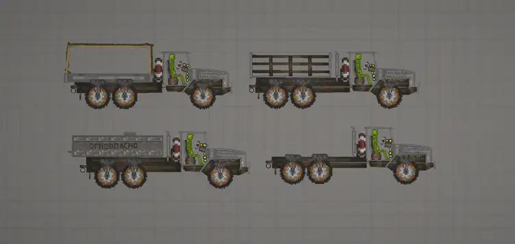 Trucks 1 for melon playground mods