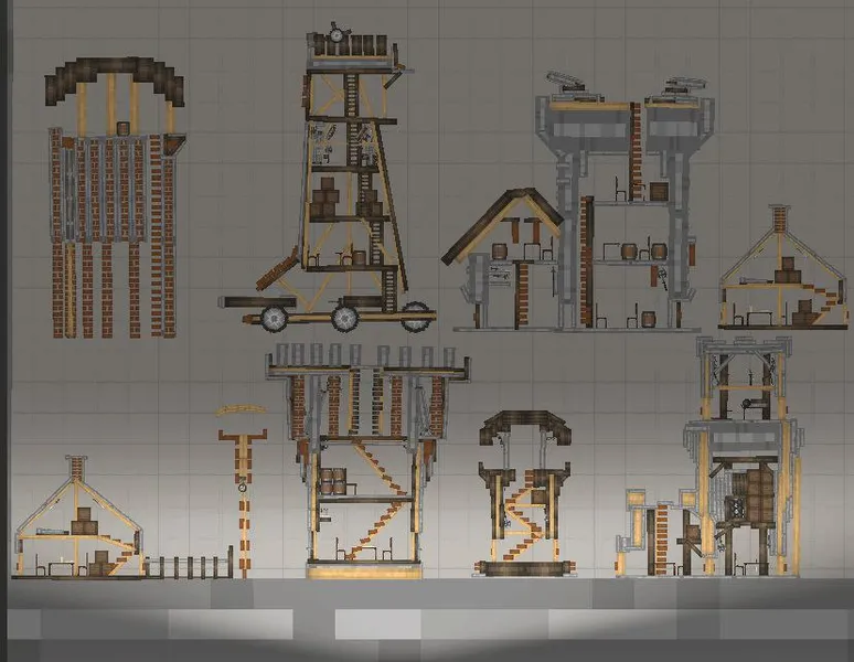 Miniature Medieval for Melon Playground Mods (Melon Sandbox) - Melmod