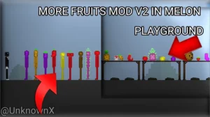 more fruits for melon playground mods