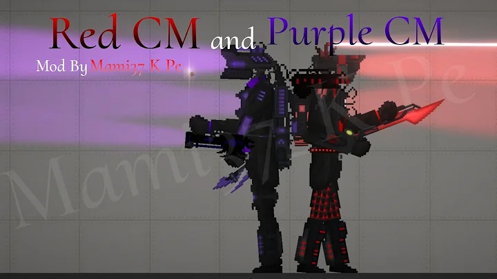 Red CAM. and Purple CAM for melon playground mods