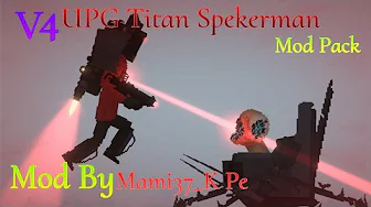 V4 Upg Titan Spekerman for melon playground mods