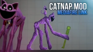 Plushie catnap CURSED Catnap 1 for melon playground mods