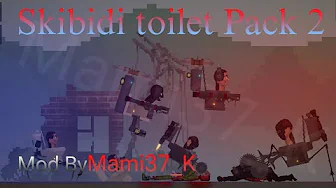 Skibidi Toilet Pack 2 for melon playground mods