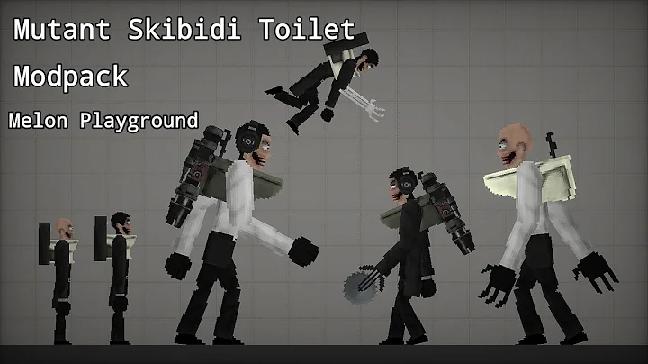 Mutant Skibidi Toilet for melon playground mods