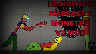 residence massacre monster for melon playground mods
