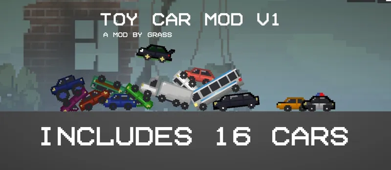 Mod Toy toys cars v1 for Melon Playground Mods (Melon Sandbox) - Melmod
